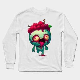 Zombie Raspberries - Chic Long Sleeve T-Shirt